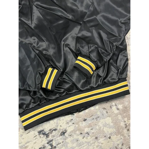 Vintage 70-80s ISU Iowa State Cyclones Locker Line Satin Jacket Size XL NWT Rare - Picture 4 of 14